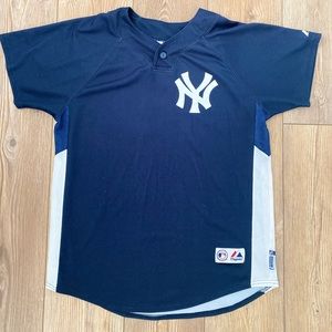 Vintage majestic Derek jeter warm up jersey New York Yankees.
